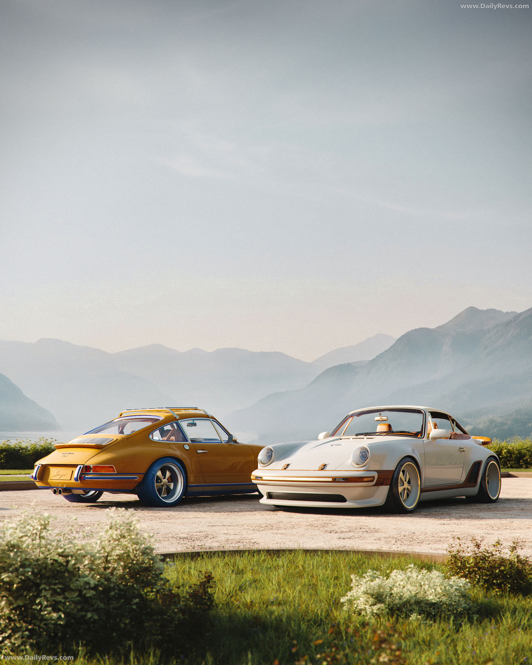 2026 Singer Porsche 911 Classic Rear View