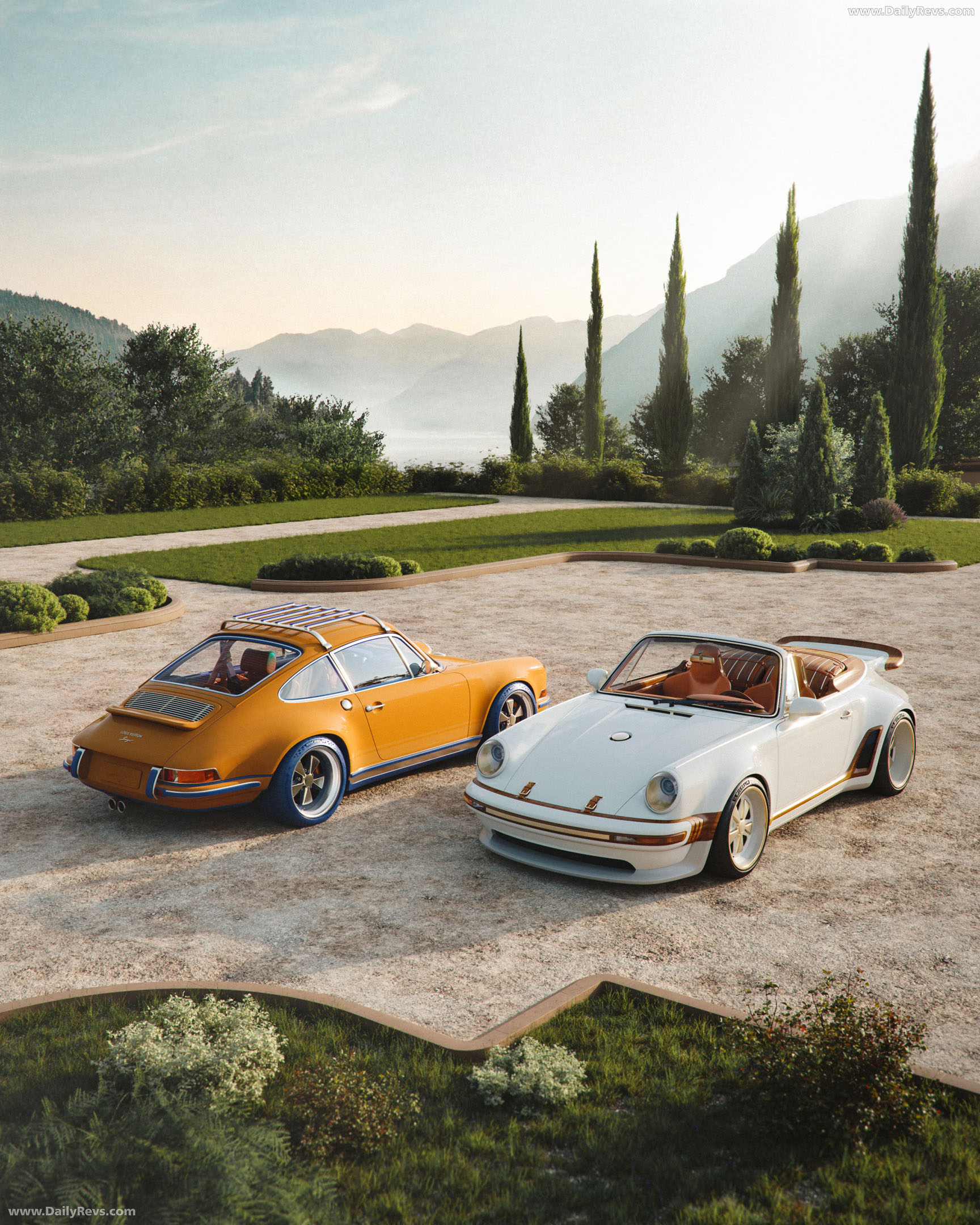 2026 Singer Porsche 911 Classic Rear View