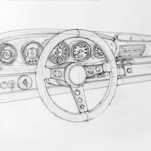 2026 Singer Porsche 911 Classic Sketches