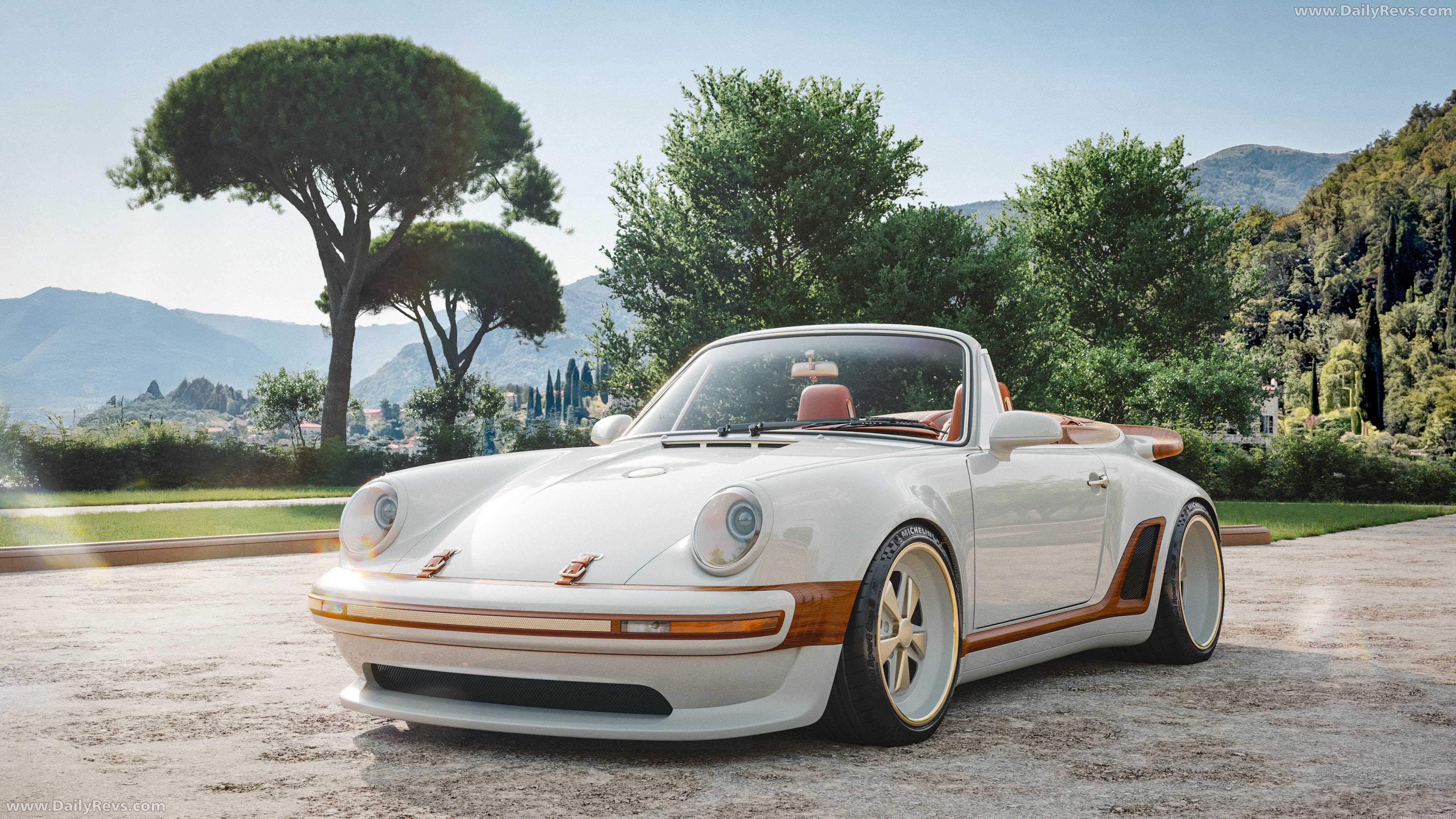 2026 Singer Porsche 911 Classic Turbo Front View
