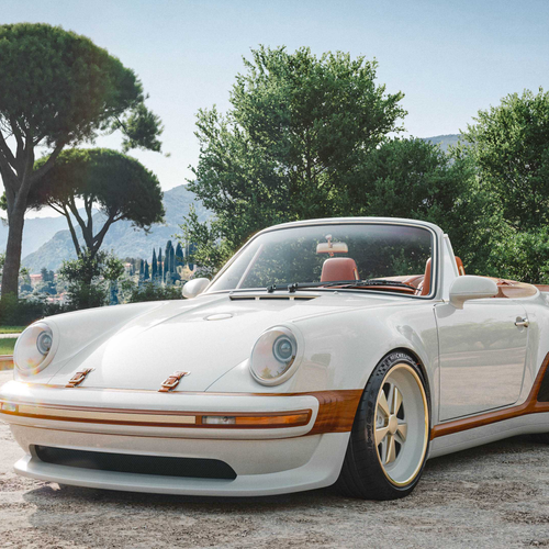 2026 Singer Porsche 911 Classic Turbo Front View