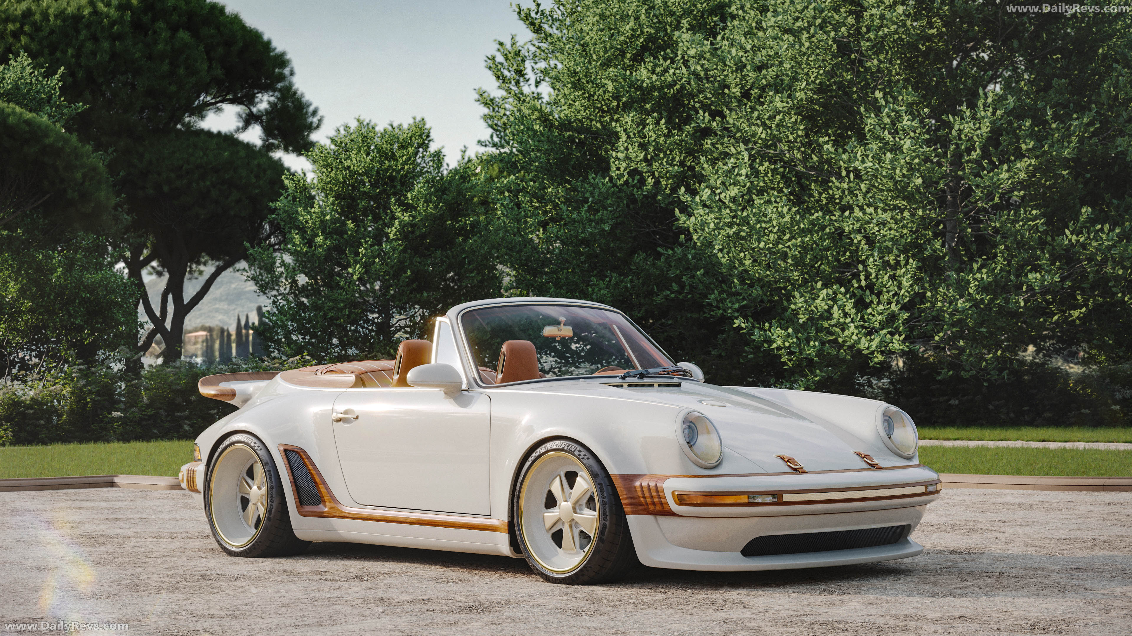 2026 Singer Porsche 911 Classic Turbo Front View