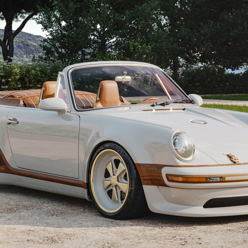 2026 Singer Porsche 911 Classic Turbo Front View