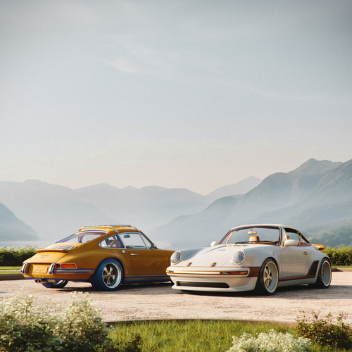 2026 Singer Porsche 911 Classic Turbo Front View