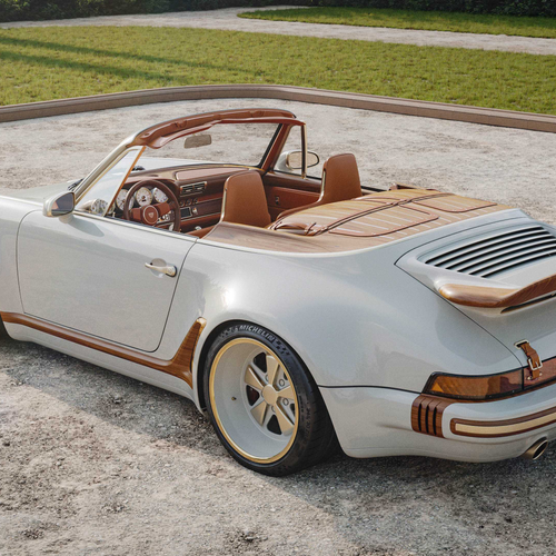 2026 Singer Porsche 911 Classic Turbo Rear View