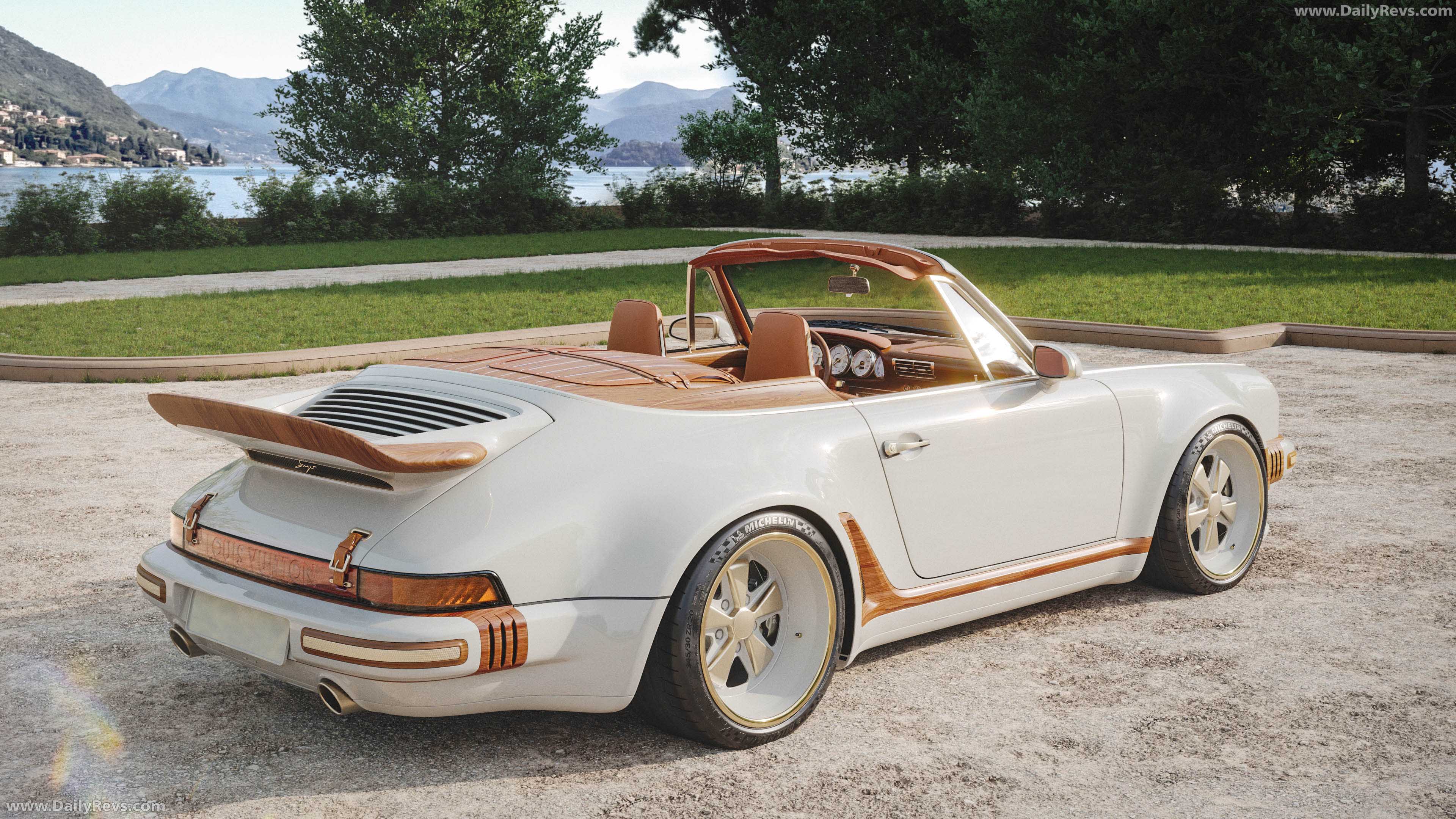 2026 Singer Porsche 911 Classic Turbo Rear View