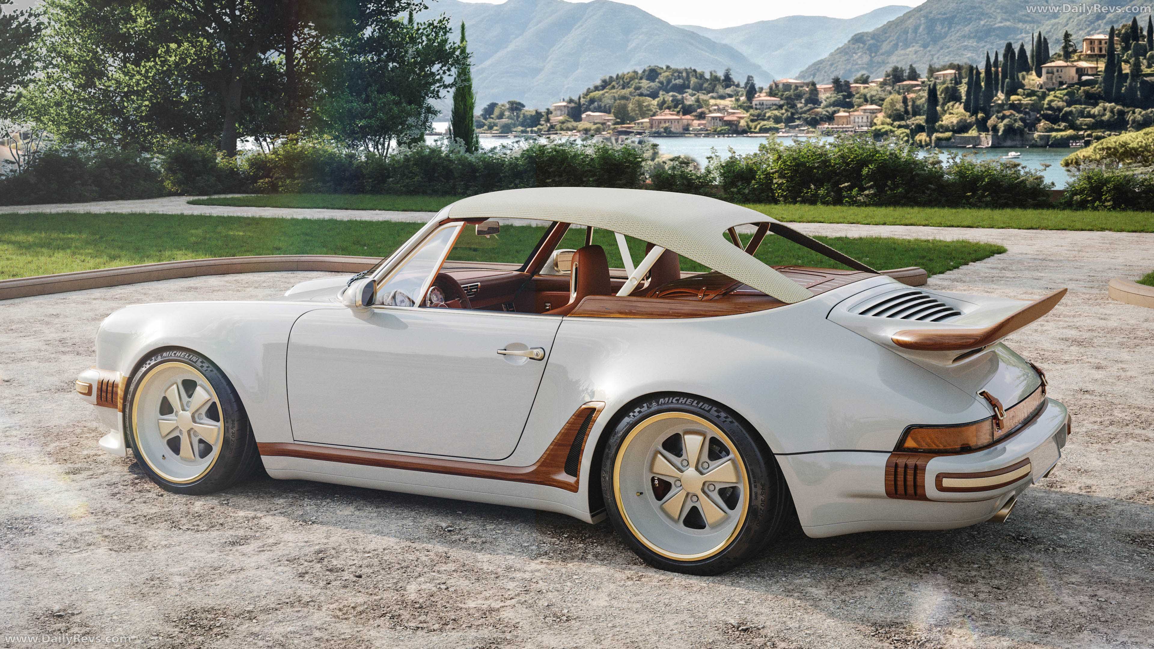 2026 Singer Porsche 911 Classic Turbo Rear View