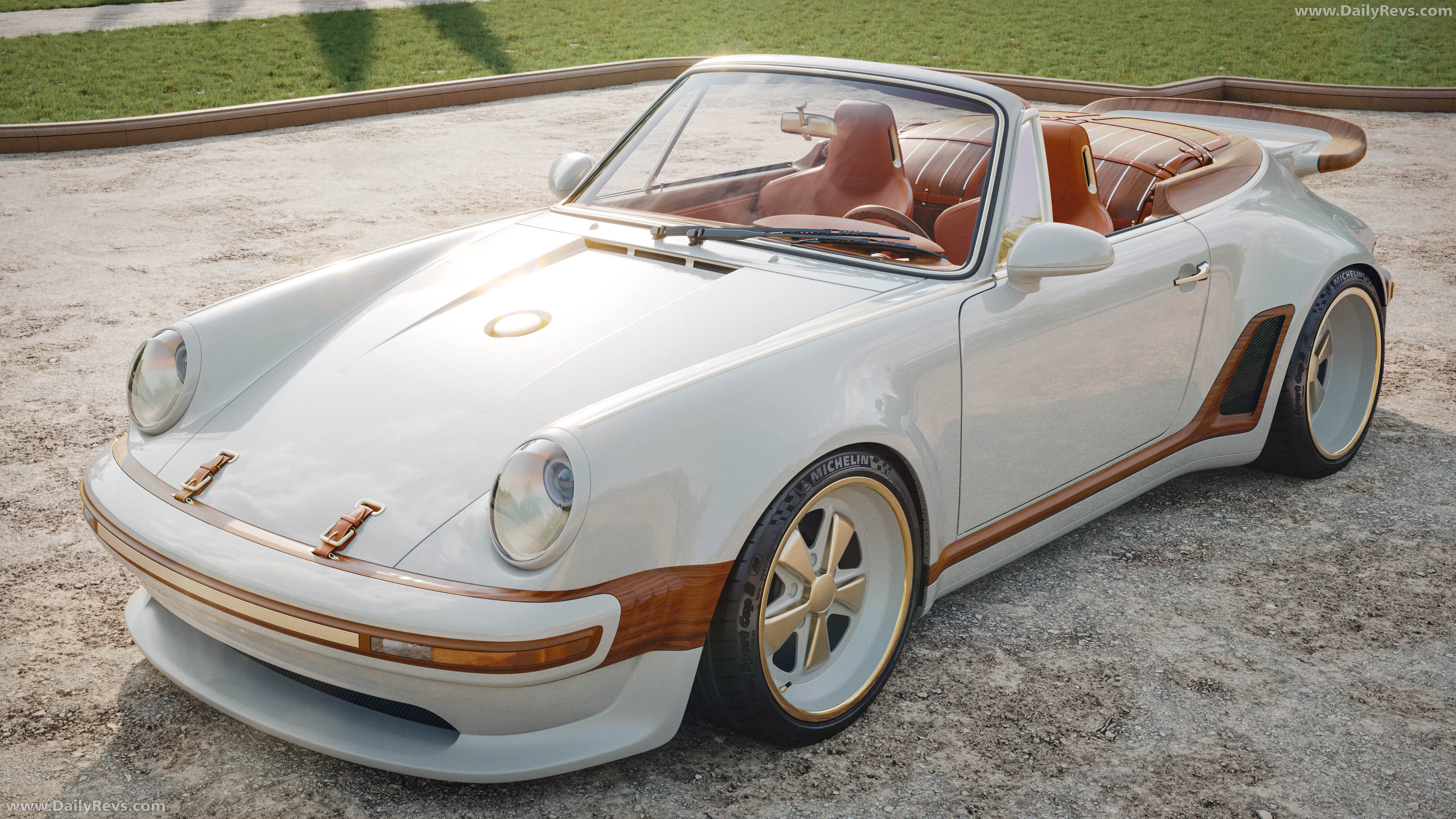 2026 Singer Porsche 911 Classic Turbo Top View