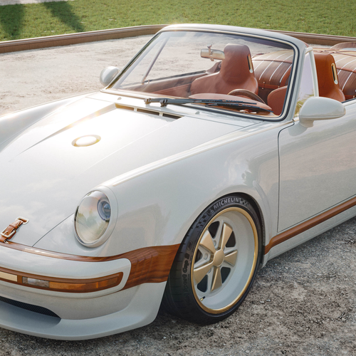 2026 Singer Porsche 911 Classic Turbo Top View