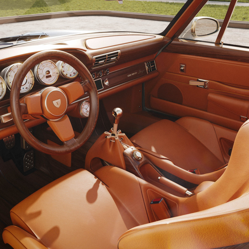 2026 Singer Porsche 911 Classic Turbo Interior