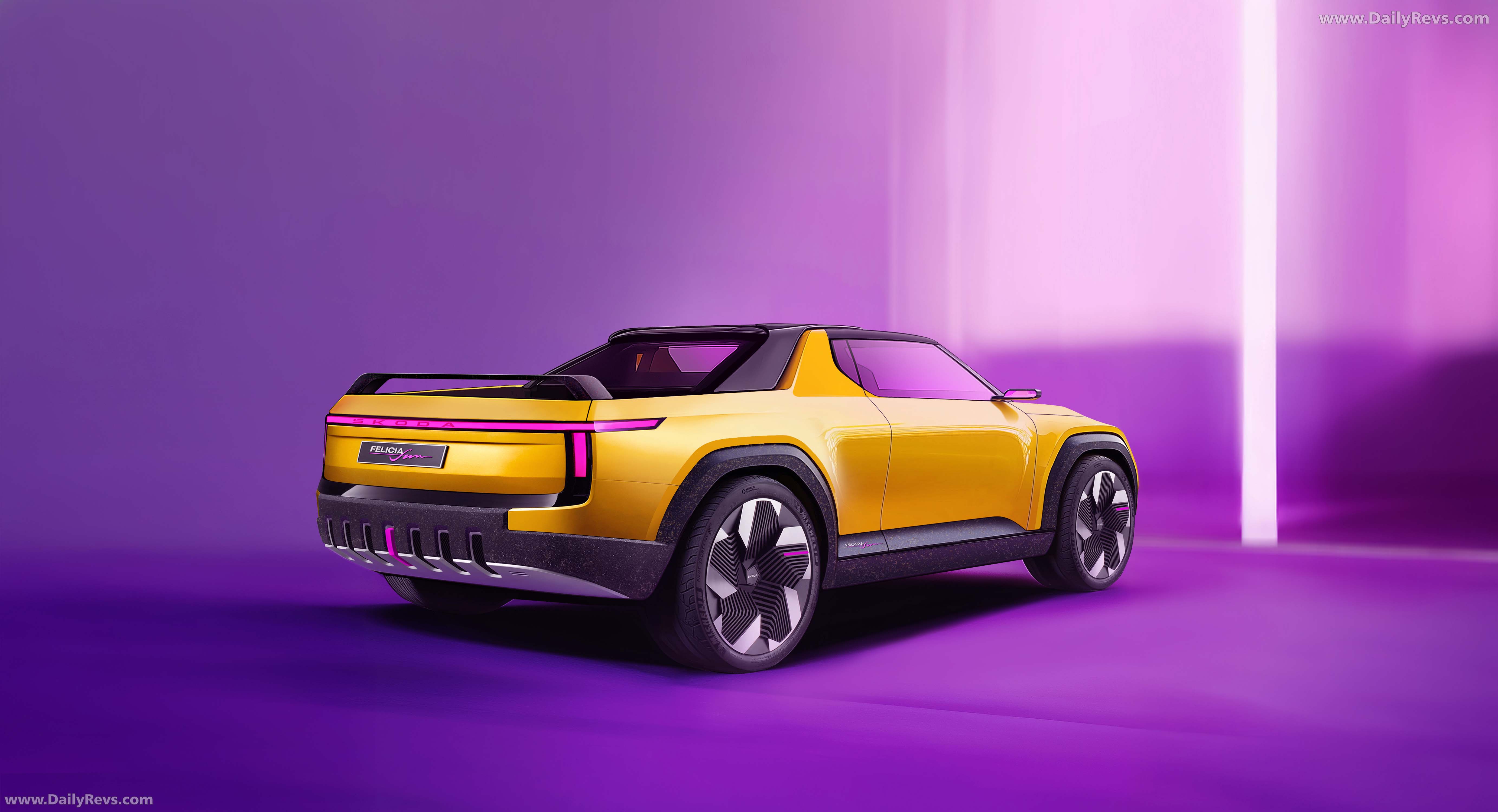 2025 Skoda Felicia Fun Concept Rear View