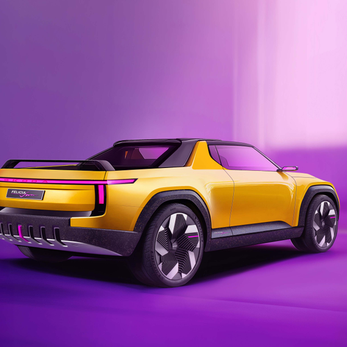 2025 Skoda Felicia Fun Concept Rear View