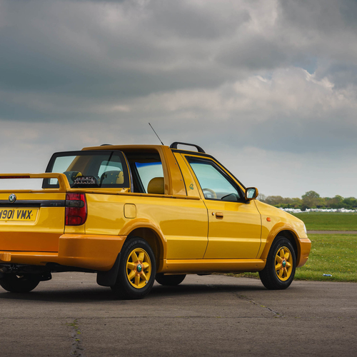 2000 Skoda Felicia Fun UK Version Rear View