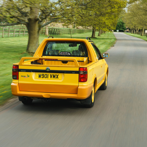 2000 Skoda Felicia Fun UK Version Rear View