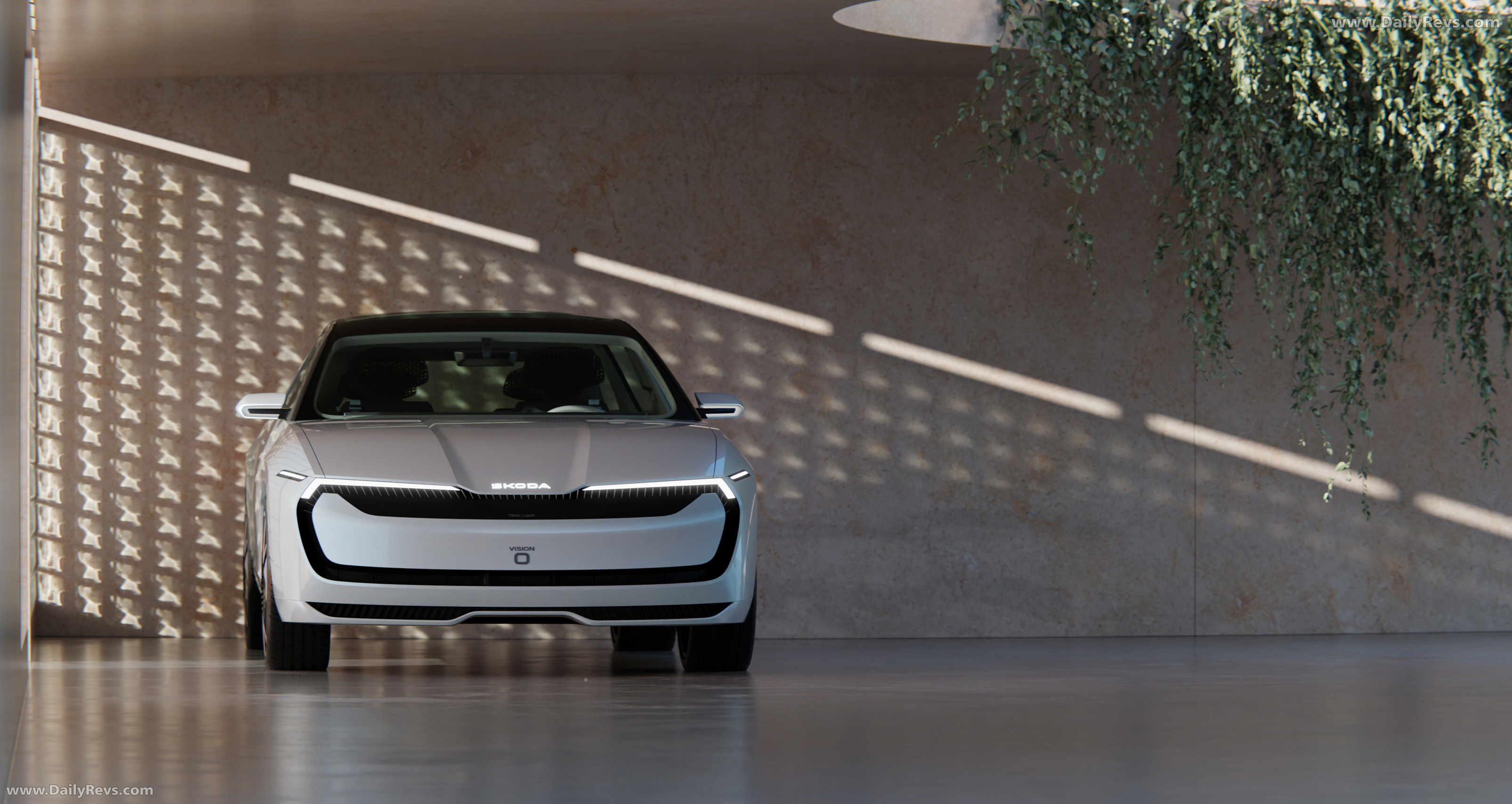 2025 Skoda Vision O Concept Front View