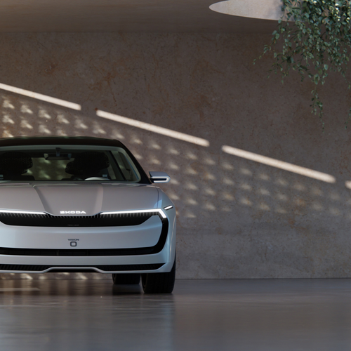 2025 Skoda Vision O Concept Front View