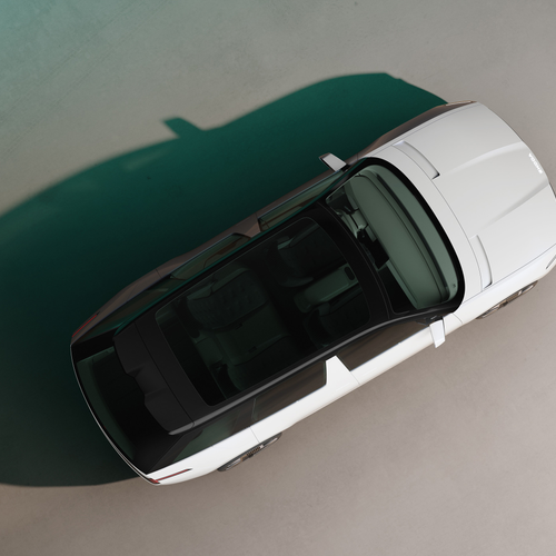 2025 Skoda Vision O Concept Top View