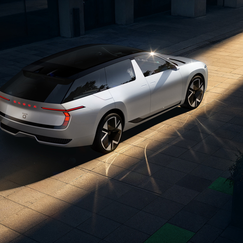 2025 Skoda Vision O Concept Top View