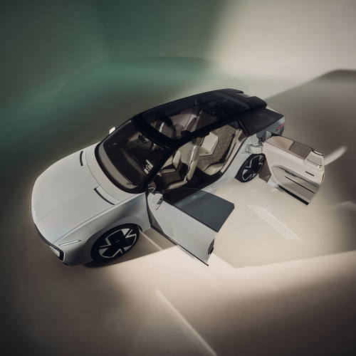 2025 Skoda Vision O Concept Top View