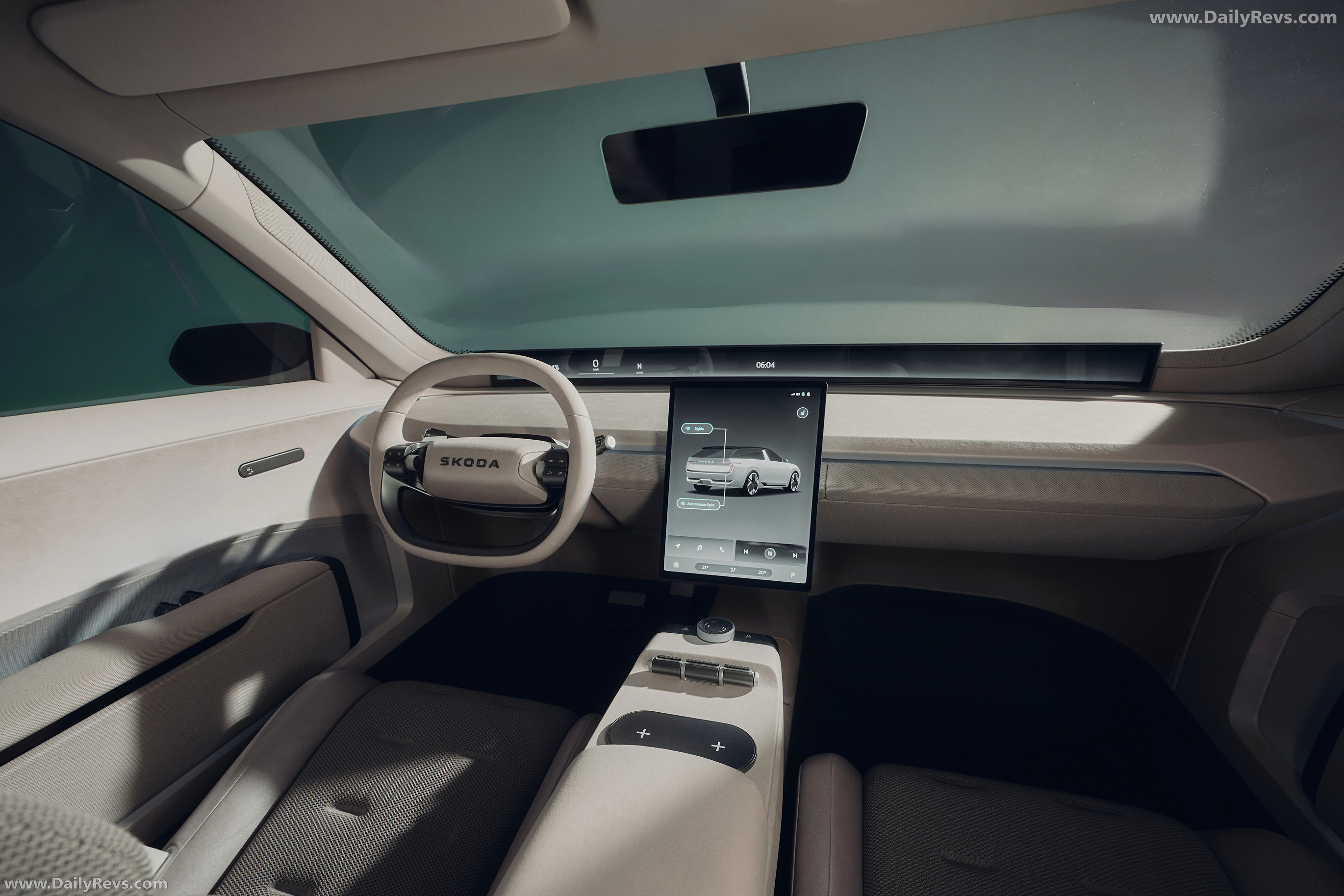 2025 Skoda Vision O Concept Interior
