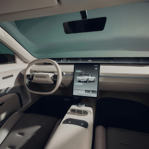 2025 Skoda Vision O Concept Interior