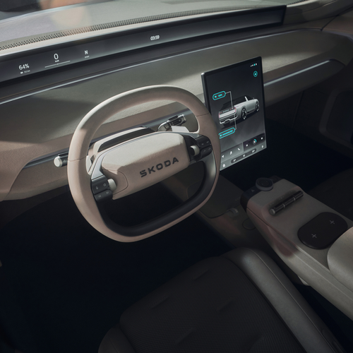 2025 Skoda Vision O Concept Interior