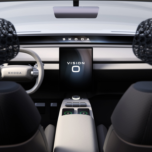 2025 Skoda Vision O Concept Interior