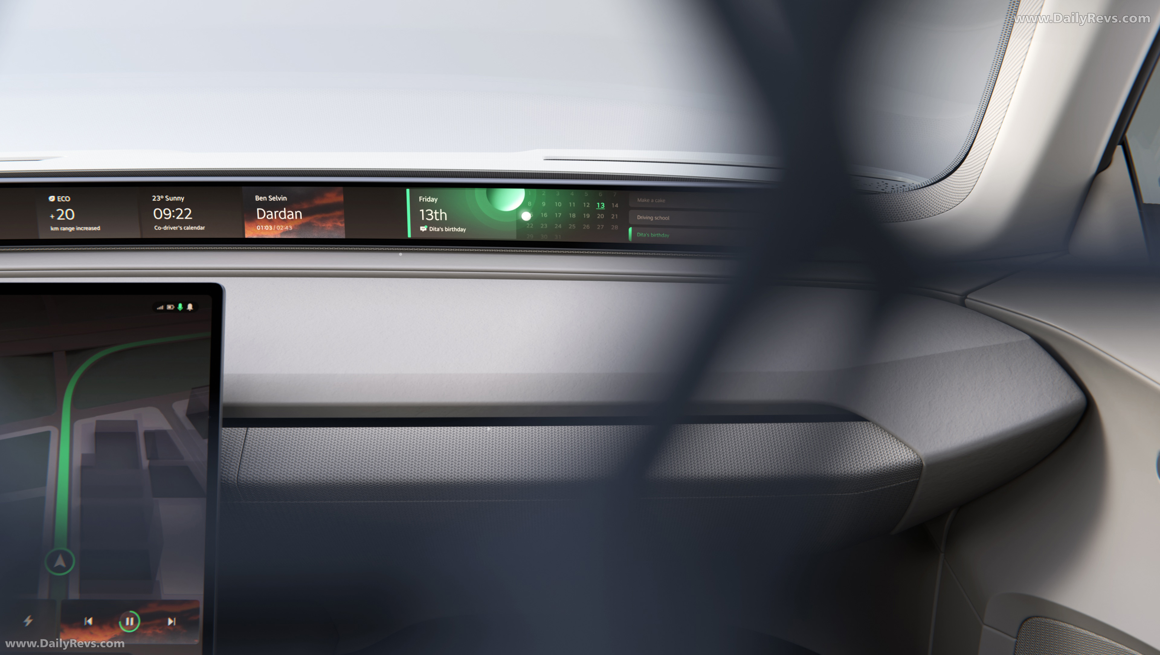 2025 Skoda Vision O Concept Interior