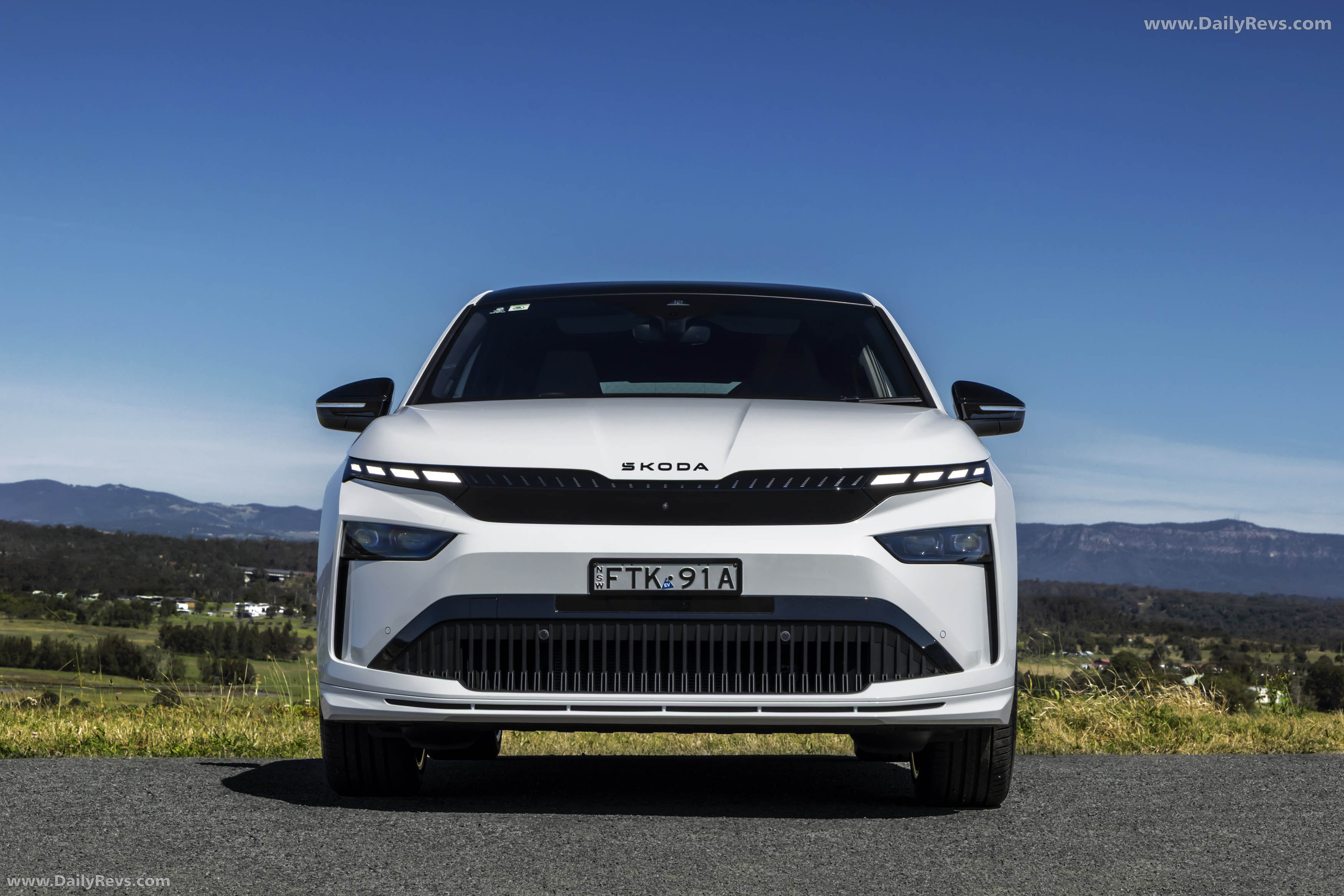 2025 Skoda Enyaq Coupe Sportline Australian Version Front View