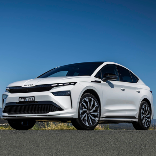 2025 Skoda Enyaq Coupe Sportline Australian Version Front View