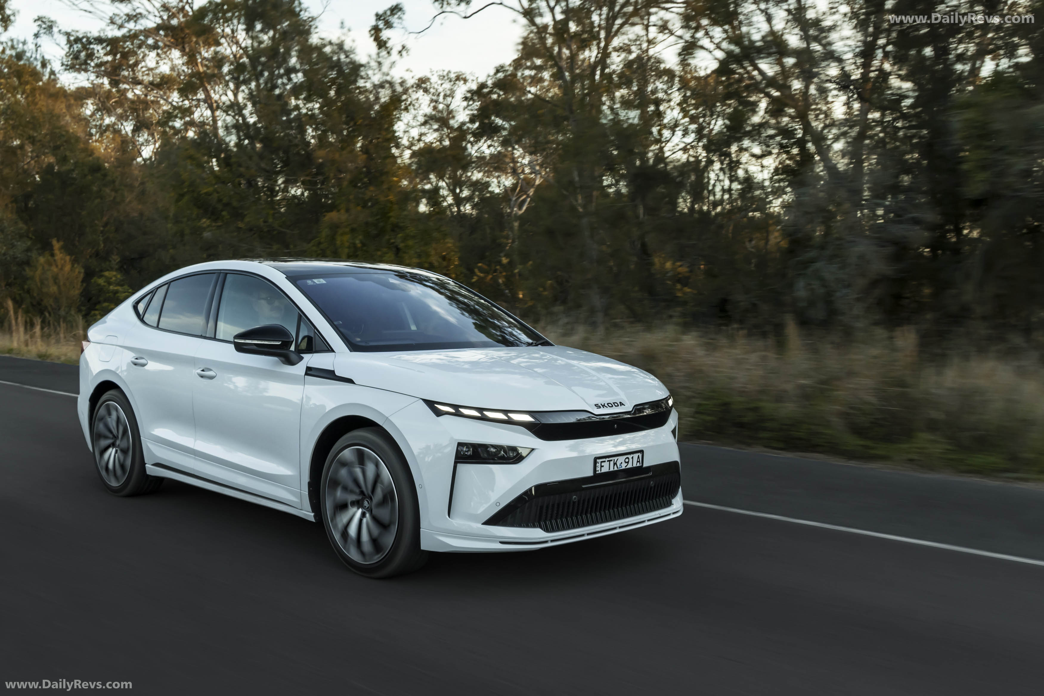 2025 Skoda Enyaq Coupe Sportline Australian Version Front View