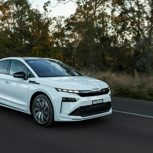 2025 Skoda Enyaq Coupe Sportline Australian Version Front View