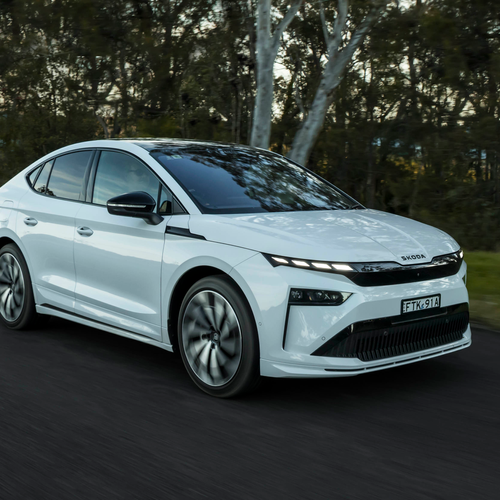 2025 Skoda Enyaq Coupe Sportline Australian Version Front View