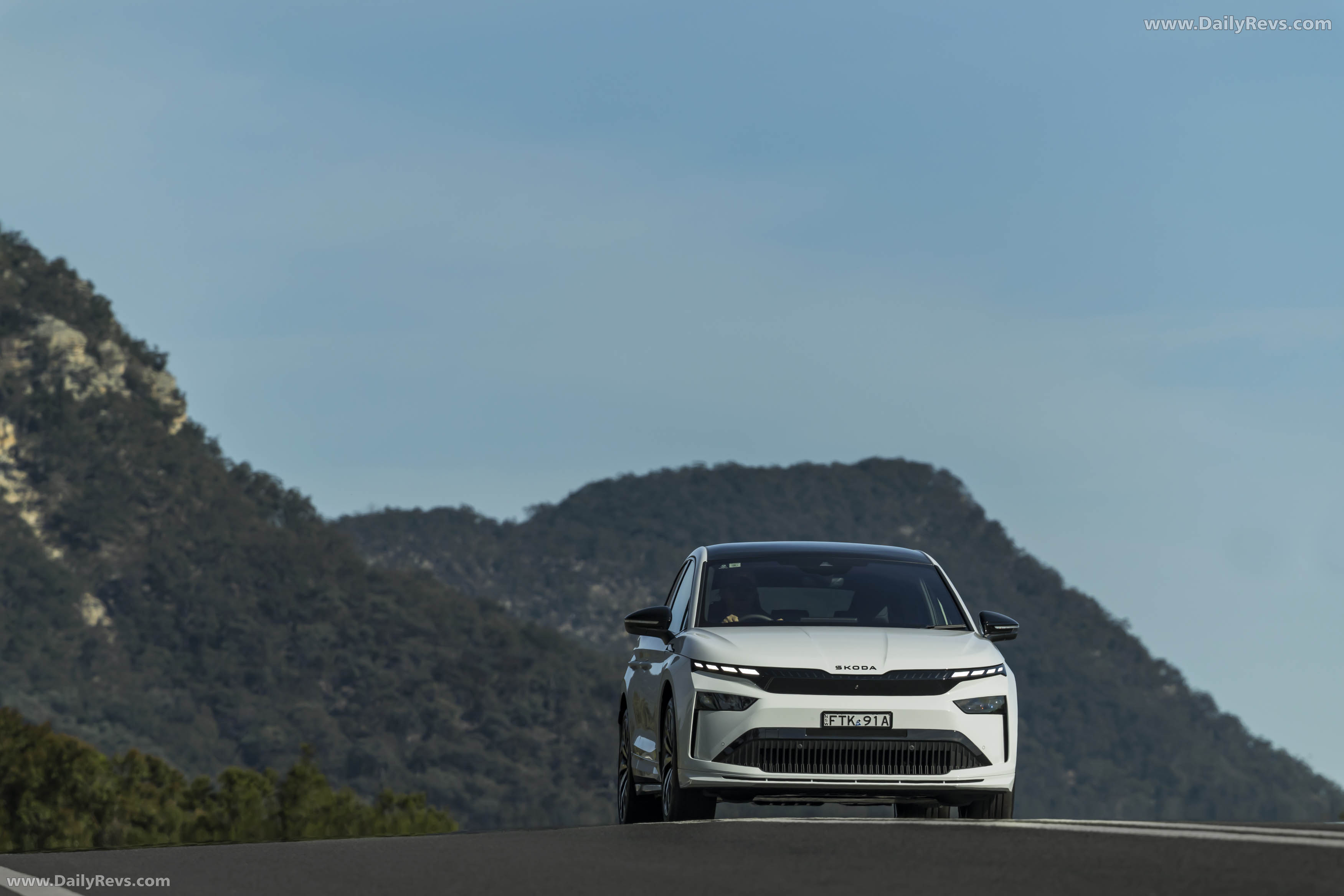 2025 Skoda Enyaq Coupe Sportline Australian Version Front View