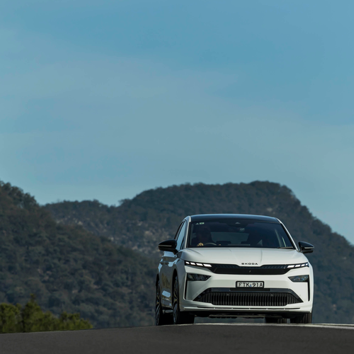 2025 Skoda Enyaq Coupe Sportline Australian Version Front View