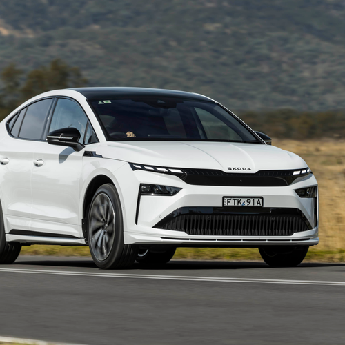 2025 Skoda Enyaq Coupe Sportline Australian Version Front View