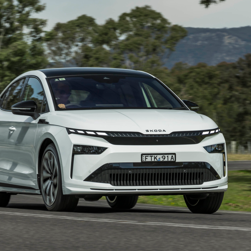 2025 Skoda Enyaq Coupe Sportline Australian Version Front View