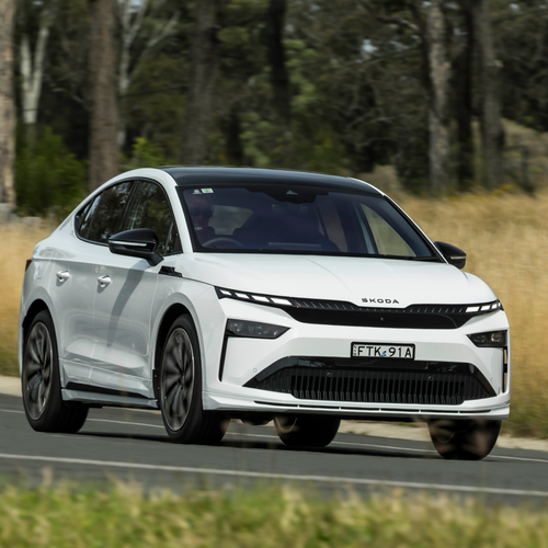 2025 Skoda Enyaq Coupe Sportline Australian Version Front View
