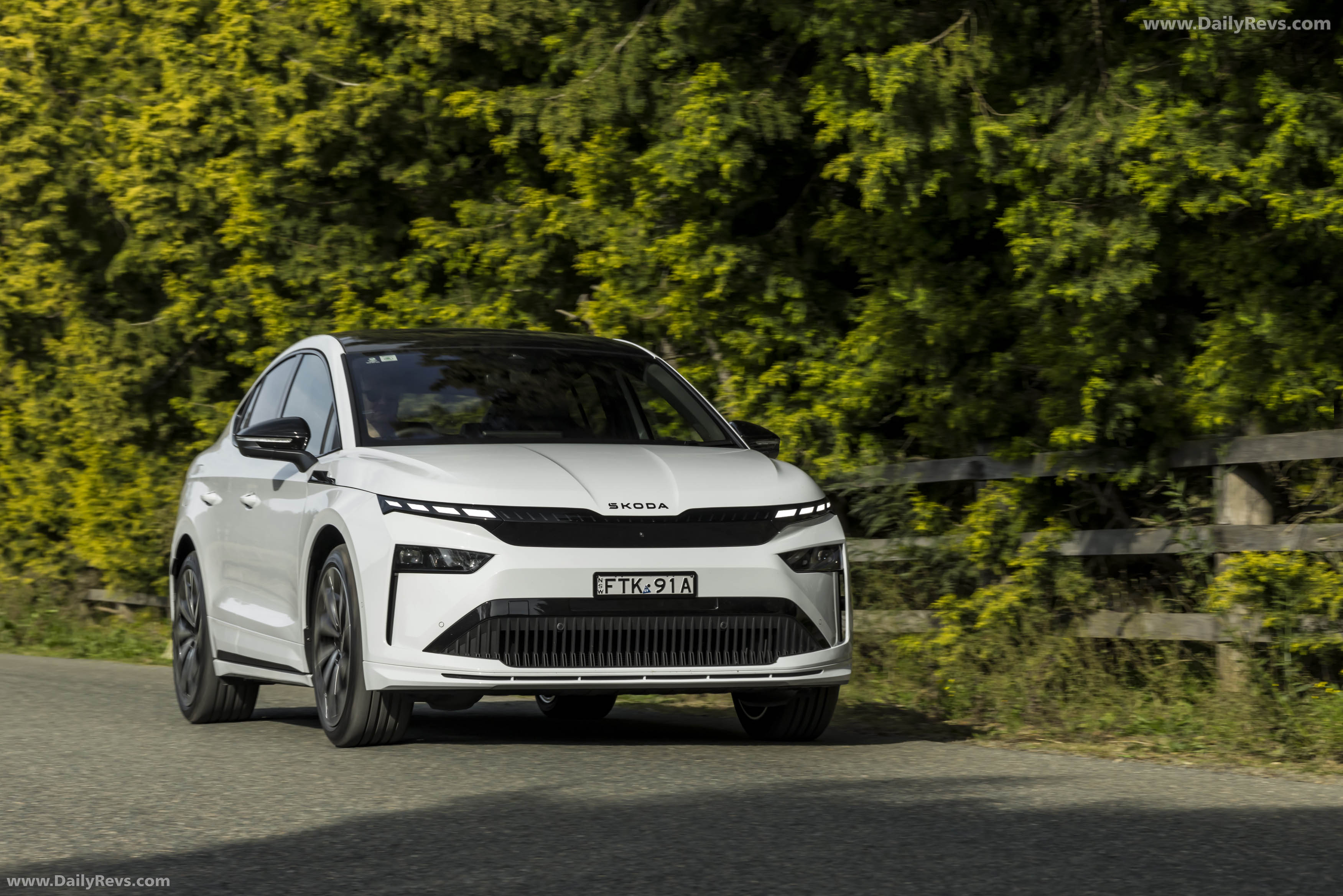 2025 Skoda Enyaq Coupe Sportline Australian Version Front View