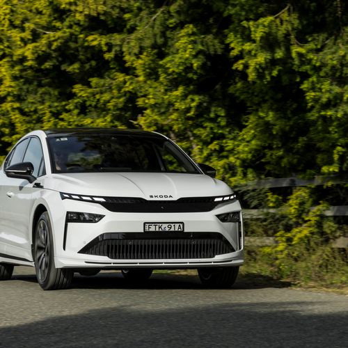 2025 Skoda Enyaq Coupe Sportline Australian Version Front View
