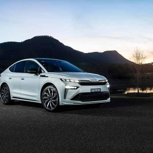 2025 Skoda Enyaq Coupe Sportline Australian Version Front View