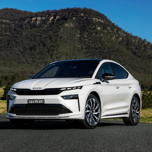 2025 Skoda Enyaq Coupe Sportline Australian Version Front View