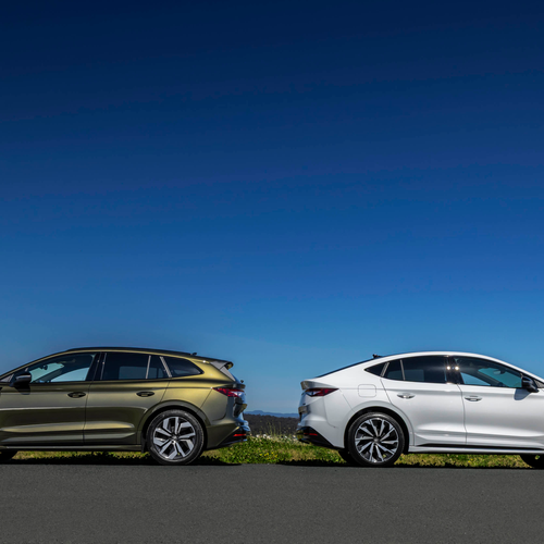 2025 Skoda Enyaq Coupe Sportline Australian Version Side View