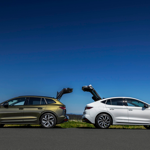 2025 Skoda Enyaq Coupe Sportline Australian Version Side View