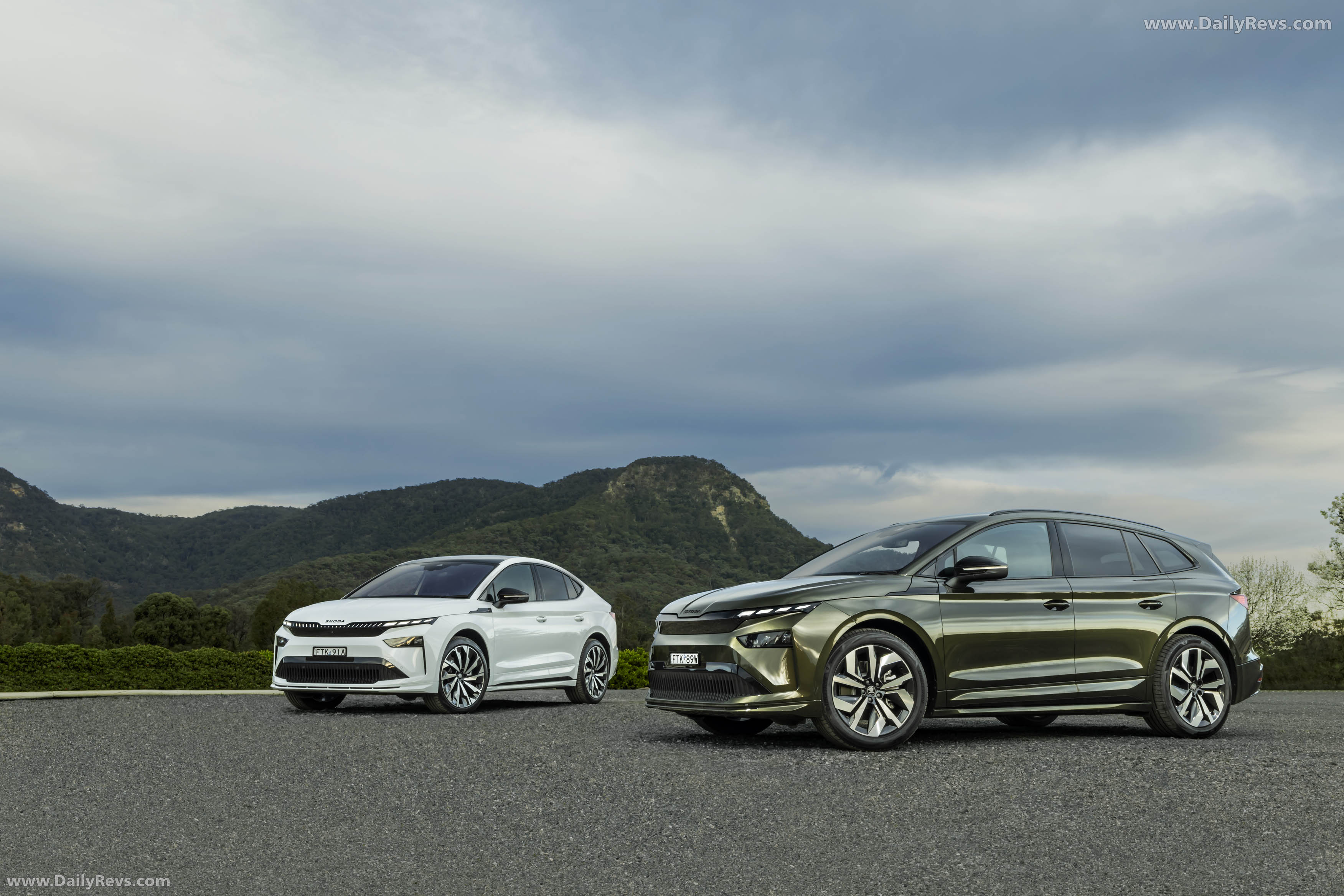 2025 Skoda Enyaq Coupe Sportline Australian Version Front View