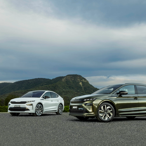 2025 Skoda Enyaq Coupe Sportline Australian Version Front View