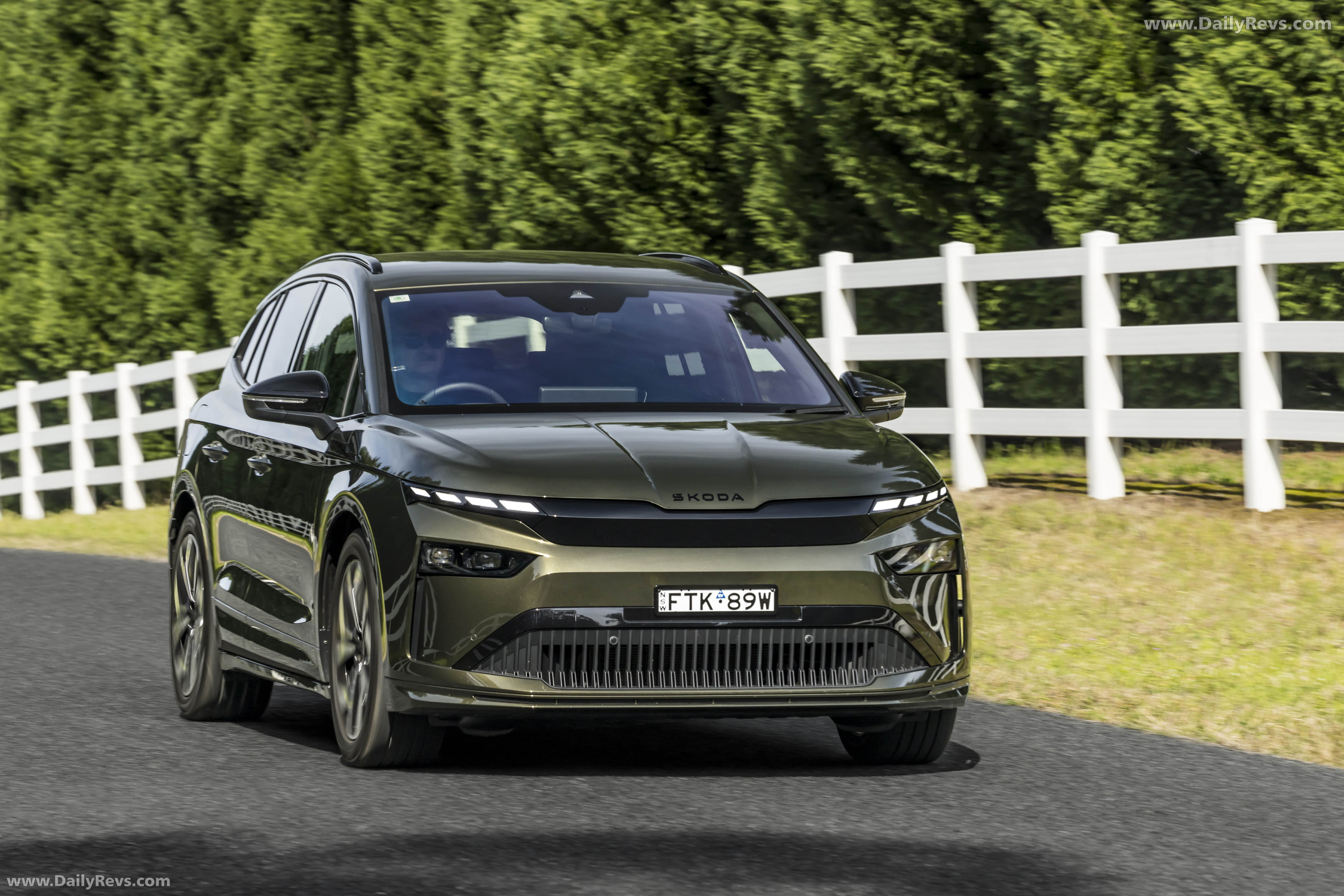 2025 Skoda Enyaq Sportline Australian Version Front View