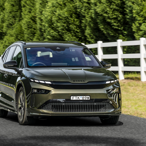 2025 Skoda Enyaq Sportline Australian Version Front View