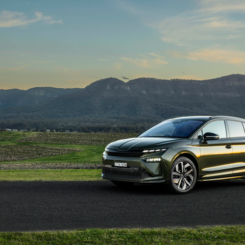 2025 Skoda Enyaq Sportline Australian Version Front View