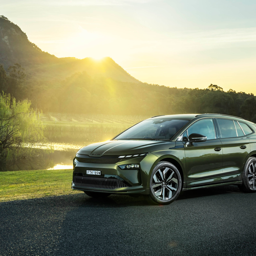 2025 Skoda Enyaq Sportline Australian Version Front View